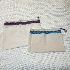 Tory Burch shoe dust bags